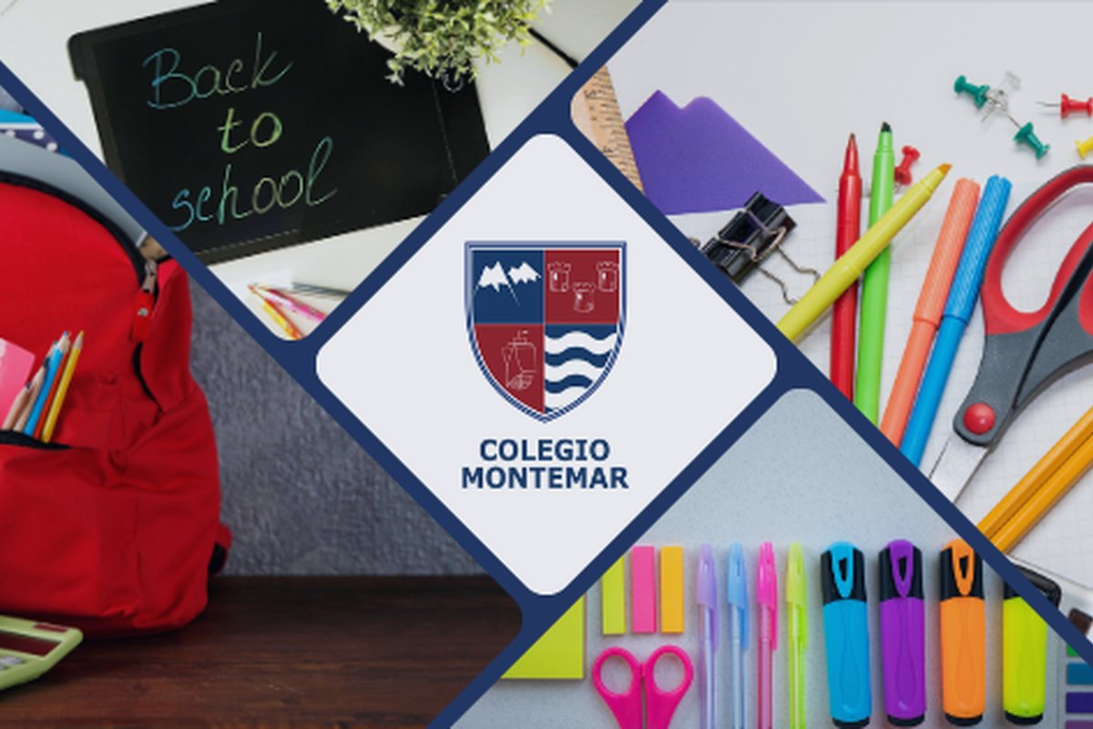 Listas de útiles escolares 2026 del Colegio Montemar